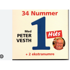 PETER VESTH - MED 34 NUMMER 1 HITS CD