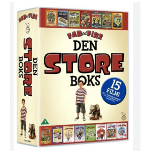 FAR TIL FIRE DEN STORE BOKS 15 FILM DVD
