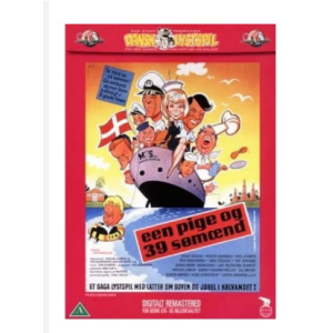EN PIGE OG 39 SØMÆND DVD