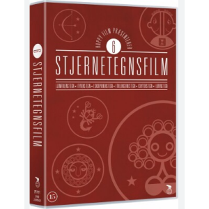 6 STJERNETEGNSFILM DVD BOKS