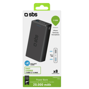 SBS Powerbank 20.000 mAh