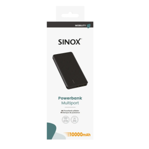 Sinox Poweerbank Multiport 10.000 mAh