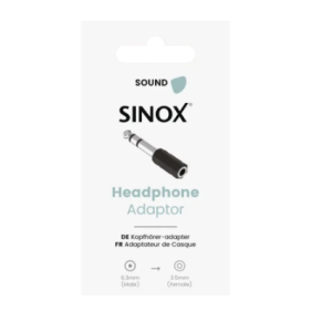 Sinox stereo jack adapter