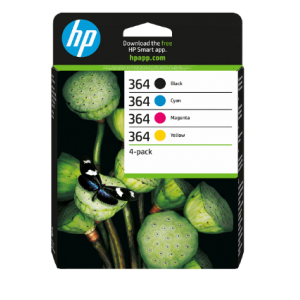 HP 364 4 pak blæk - 4 farver